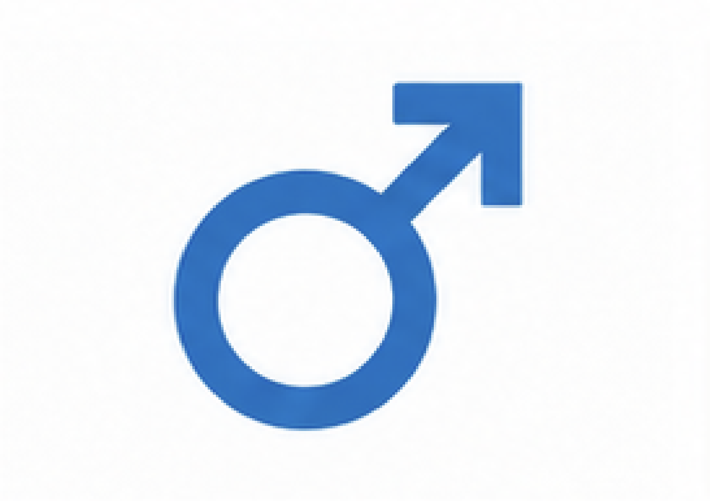 Male — masculine gender
