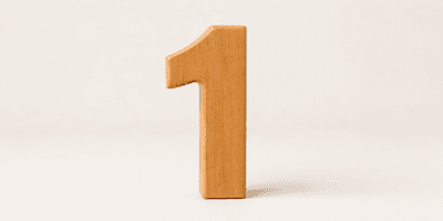 The number one