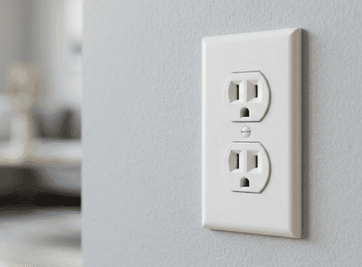 A lightning bolt — electricity and power
