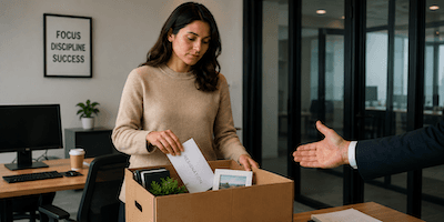 Quitting — leaving or stopping something