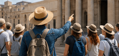 toward · toured